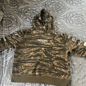 Young & Reckless Camouflage Hoodie